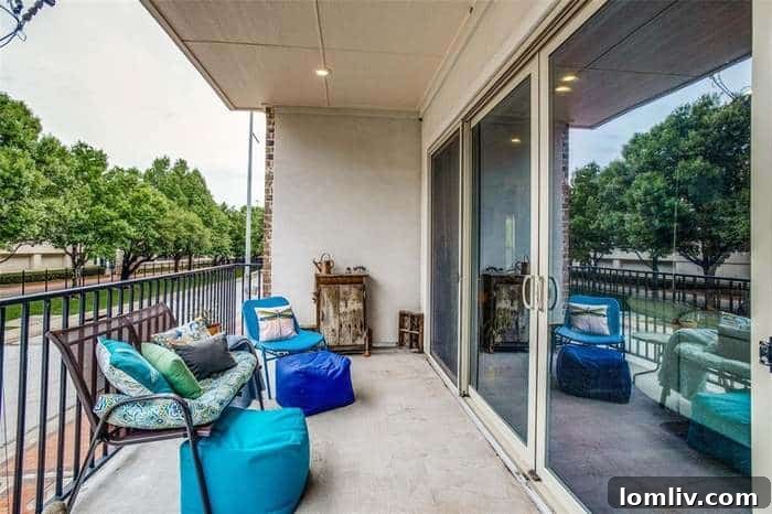 Modern luxury condo exterior in Meridian Square, Addison