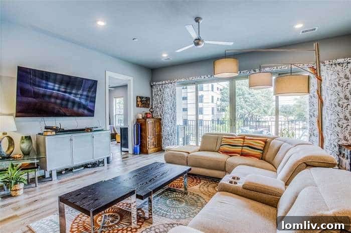 Dining area adjacent to the kitchen, perfect for entertaining