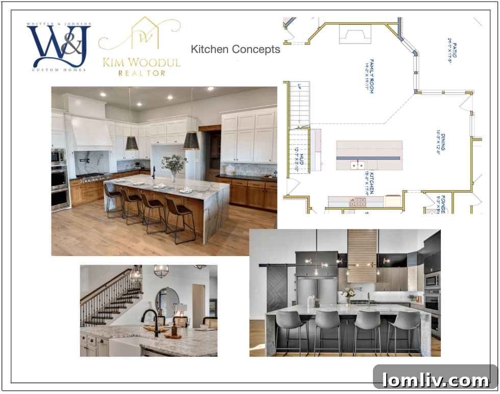 Heath Golf and Yacht Club Kitchen Rendering