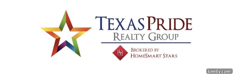 A diverse group of attendees gathers at a Texas Pride Realty event, showcasing community spirit.