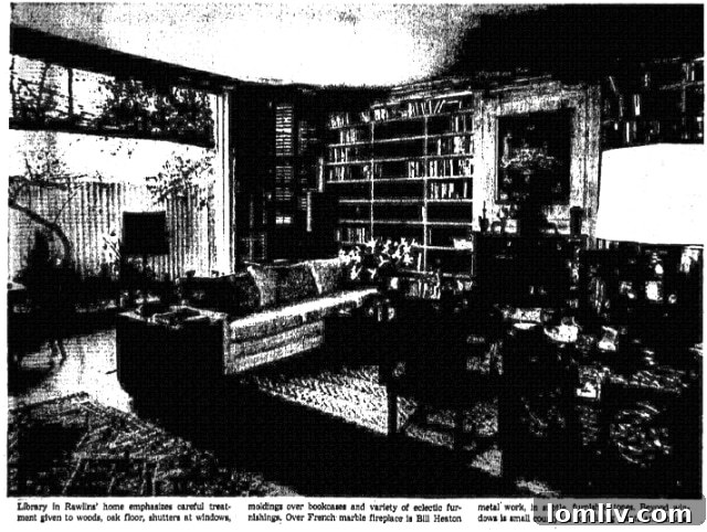 An Extraordinary Home: Elegance Crafted for the Discerning Spirit 13 Historic photo of 3610 Congress primary suite circa 1970, revealing its evolution over decades.