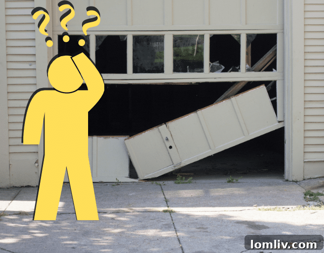 Thorough home inspection of a garage interior