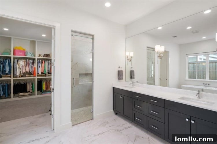 Luxurious Primary Bedroom Suite with Modern Finishes