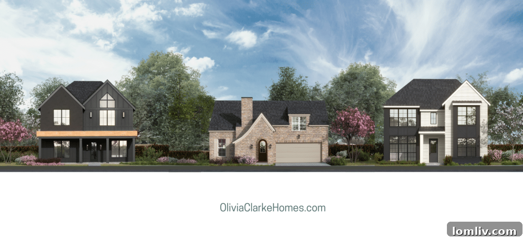 Olivia Clarke Homes College Street McKinney TX - Historic New Construction near Downtown