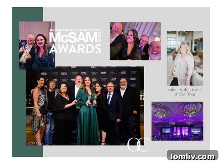 Olivia Clarke Homes wins two Dallas Builders Association 2022 McSam Awards for outstanding achievement