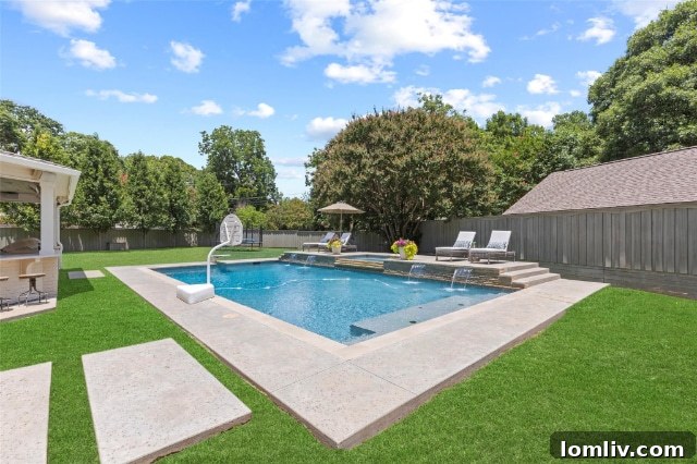 Timeless Grandeur of White Rock Valley 20 Riverbend Sandler Resort-Style Pool