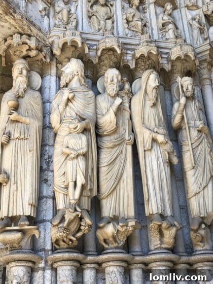 Chartres Cathedral: East Portal Sculptures