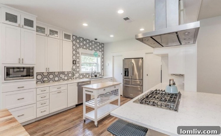 Modern Open Kitchen Dallas