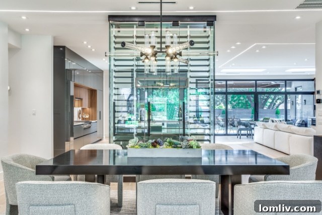 Modern Staircase Dallas Luxury Home