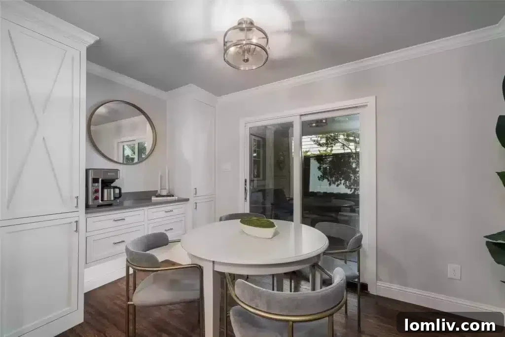 Luxurious Primary Bathroom with Soaking Tub and Dual Vanities