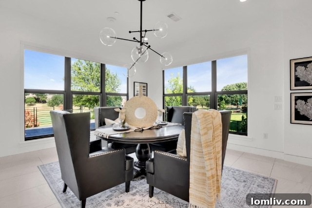 Gourmet Kitchen with Island and Modern Appliances