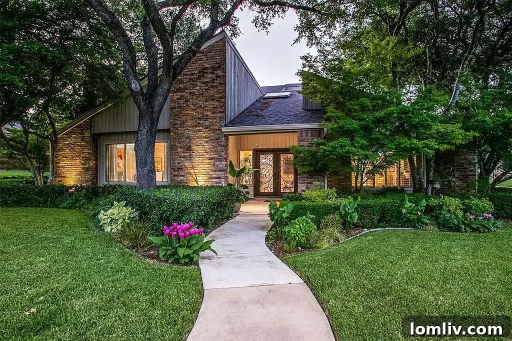 Architectural charm of 6533 McCommas Blvd, a classic Lakewood home