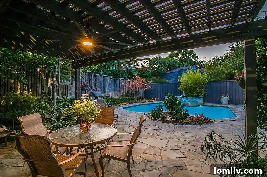 Exterior view of the soft contemporary Lakewood home, 6533 McCommas