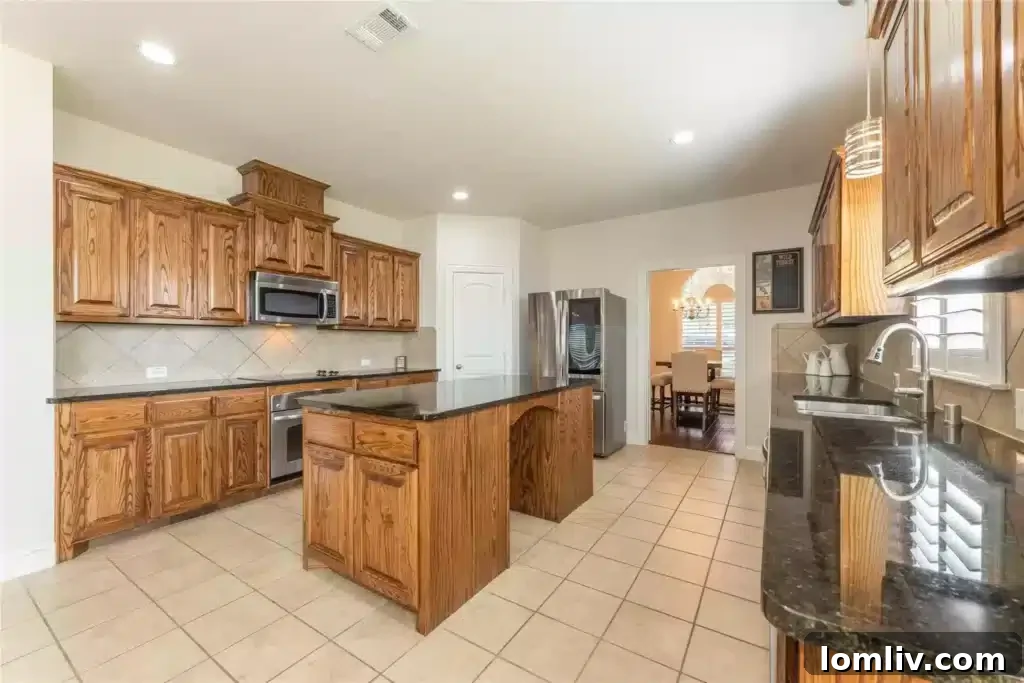 Bright and airy primary bedroom on the first floor, offering ample space and comfort