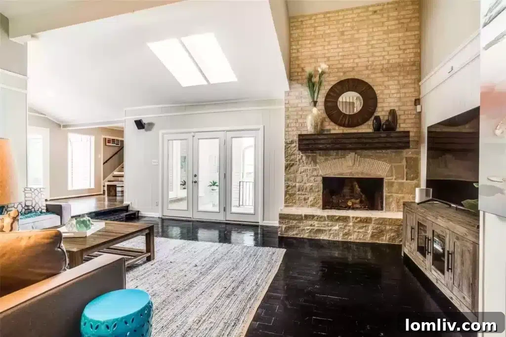 White Rock Elementary: A Galactic Home for Growing Minds 5 A bright and airy living space inside the home, highlighting natural light.