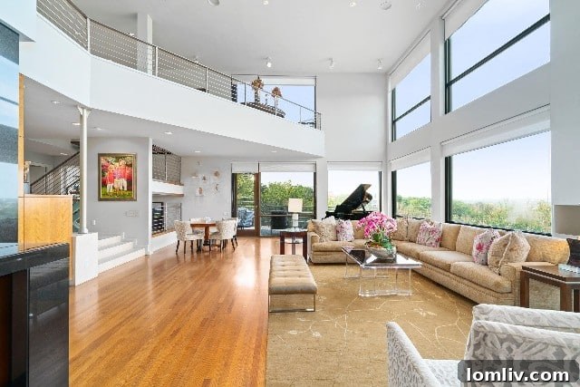 Expansive Windows in Luxury Fort Worth Home