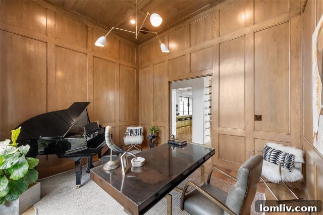 Elegant Wine Cellar or Bar Area for Entertaining