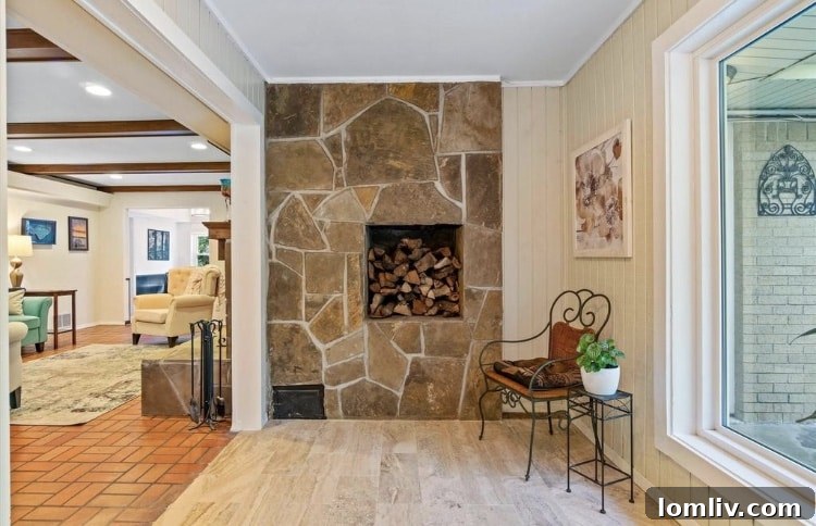 Bright bedroom with ample natural light