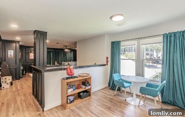 Modern open concept kitchen with island