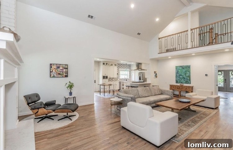 Covered back porch with remote-control screen wall