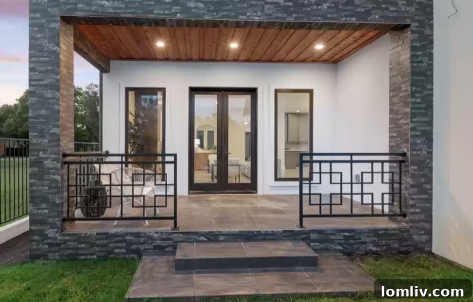 Elegant dining area adjacent to the kitchen