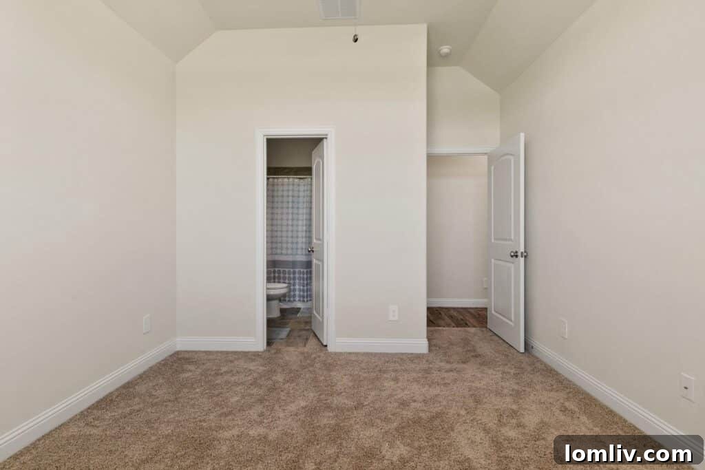 Spacious secondary bathroom with beautiful tiling