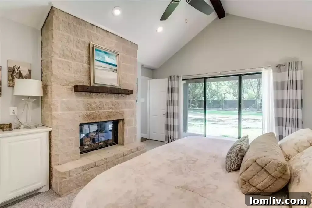 Primary Bedroom with New Carpet and Abundant Space