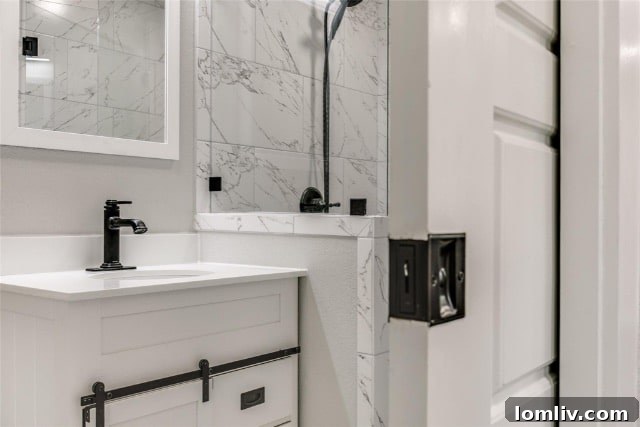 Bright and spacious bedroom in the beautifully renovated Oak Cliff home