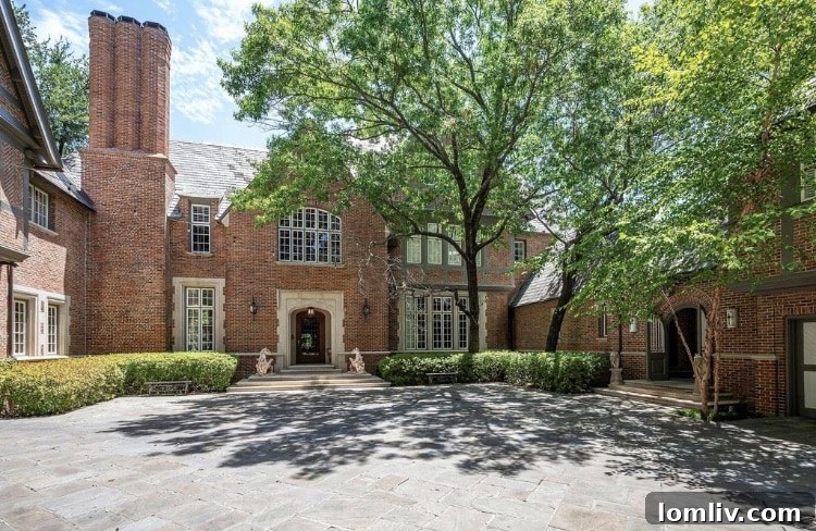Exquisite Gated Tudor Estate in Highland Park