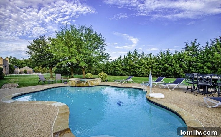 Stunning Backyard with Heated Pool and Spa
