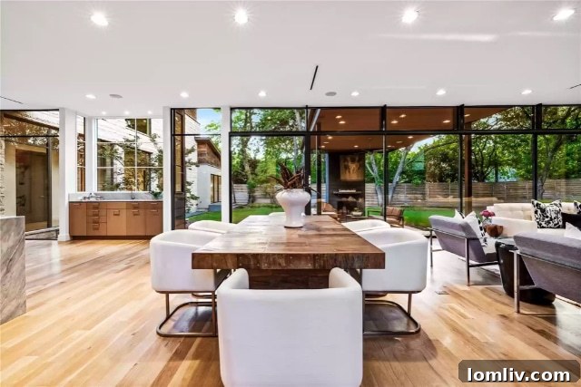 Bentley Tibbs and Mark Siepielas Bluffview Modern: The Art of Subtle Design 4 Bluffview Modern Home - Exterior View