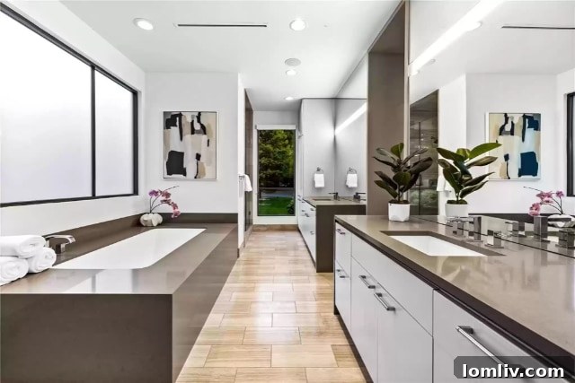 Bentley Tibbs and Mark Siepielas Bluffview Modern: The Art of Subtle Design 7 Modern Home Dallas - Living Spaces