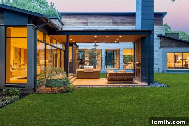 Bentley Tibbs and Mark Siepielas Bluffview Modern: The Art of Subtle Design 10 Bluffview Modern Home - Exterior Architecture