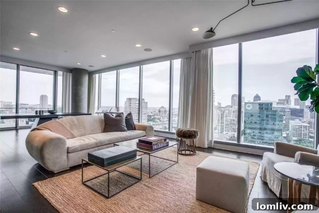 Bleu Ciel's Exclusive Two-Story Luxury High-Rise with Star Power 7 Bleu Ciel Dallas luxury bedroom