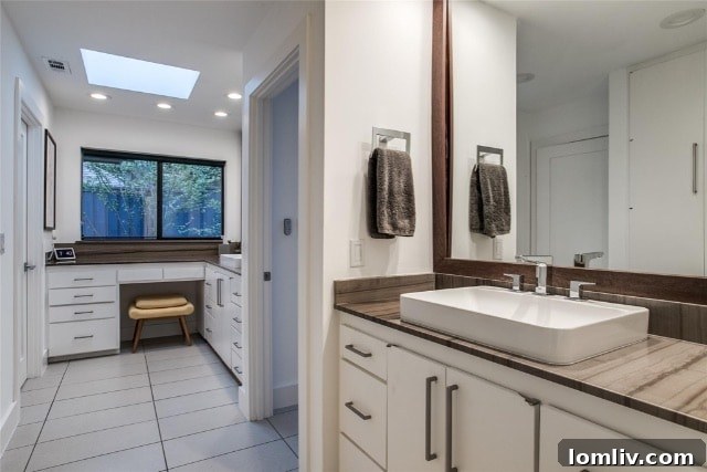 Home Office with Abundant Natural Light