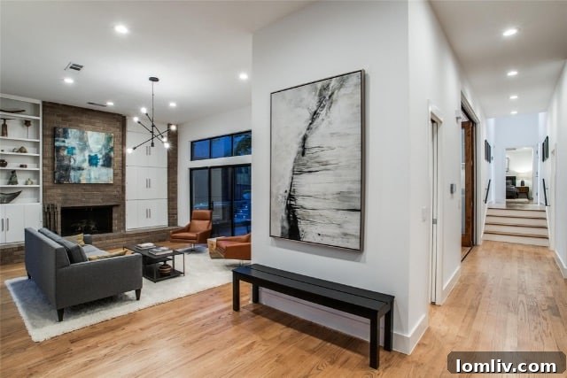 Warm and Inviting Living Space