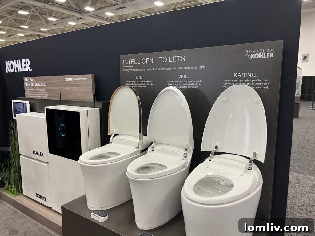 Kohler's Smart Toilets Redefine Bathroom Luxury