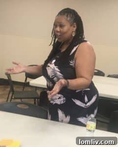 Christine Campbell of Community Equity Strategies leads a workshop