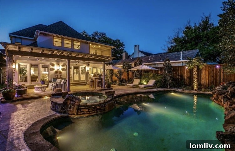 Elegant dining area adjacent to the modern kitchen, ideal for formal and casual meals