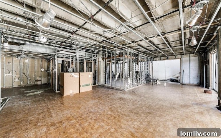 View of the expansive outdoor terrace connected to Unit T1, Gold Crest Condominiums