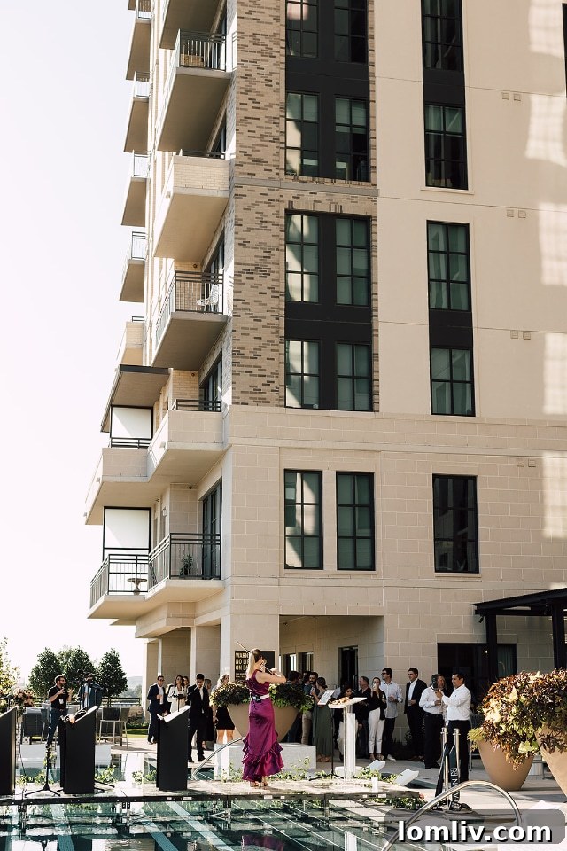 Detailed view of elegant architectural elements within NOVEL Turtle Creek.