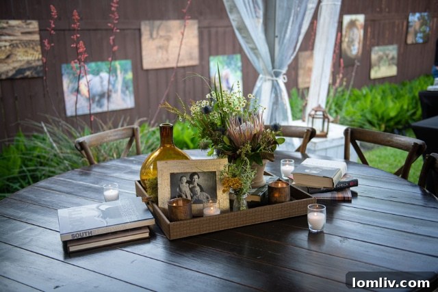 Guests Enjoying the Ambiance of the Luxury Tent Wedding