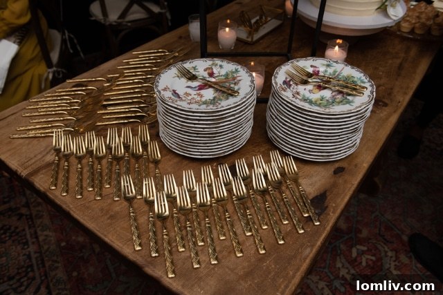 Safari-themed Wedding Tent Interior with Dining Tables