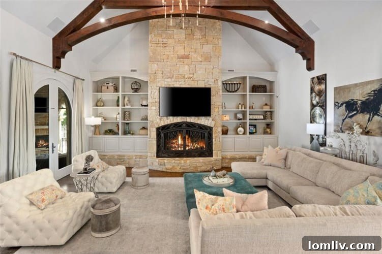 Elegant Bedroom with Hardwood Floors at 9517 Bella Terra