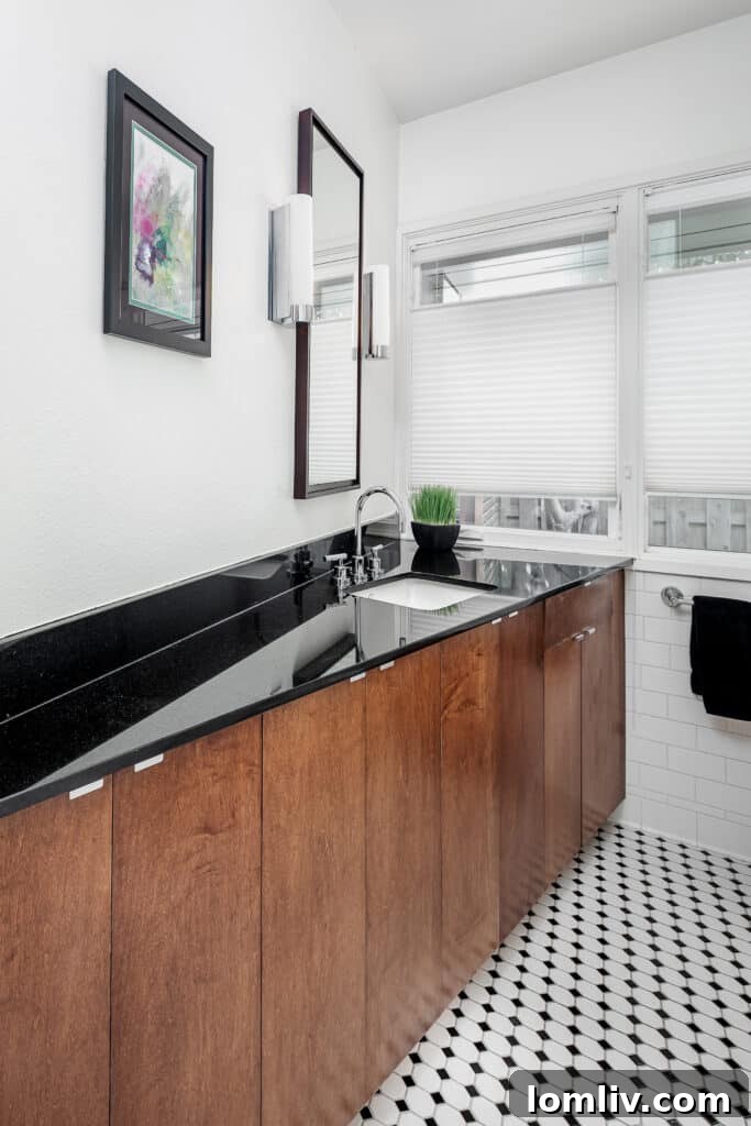 Detailed shot of a Midcentury Modern fixture or material