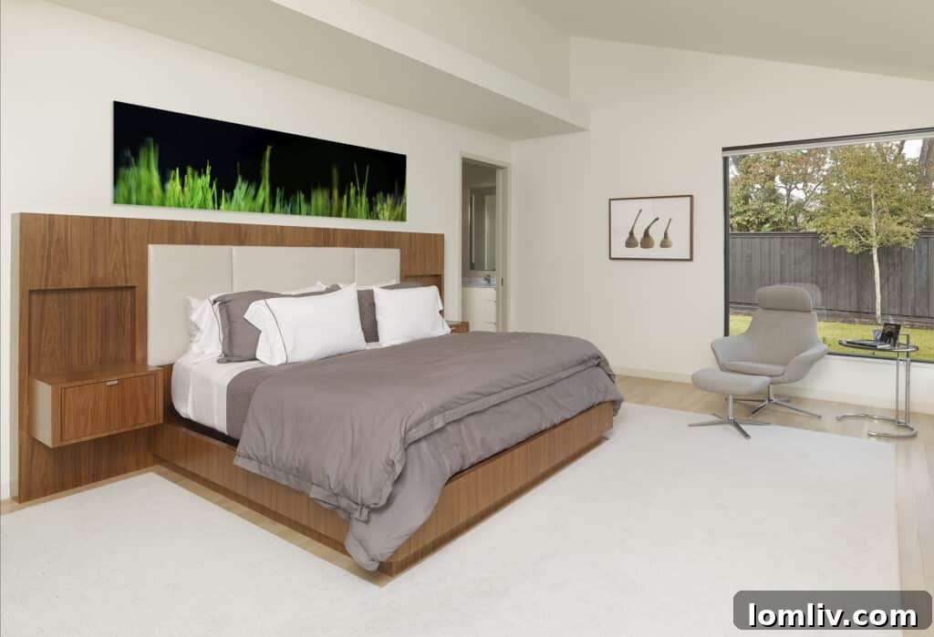 Inviting outdoor patio space with modern seating