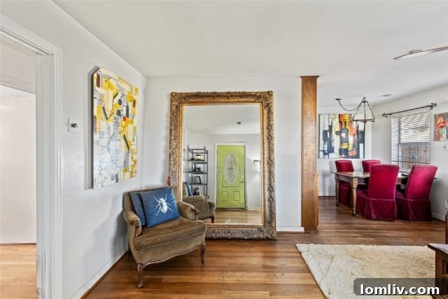 Exterior view of 581 Classen Drive in Old Lake Highlands