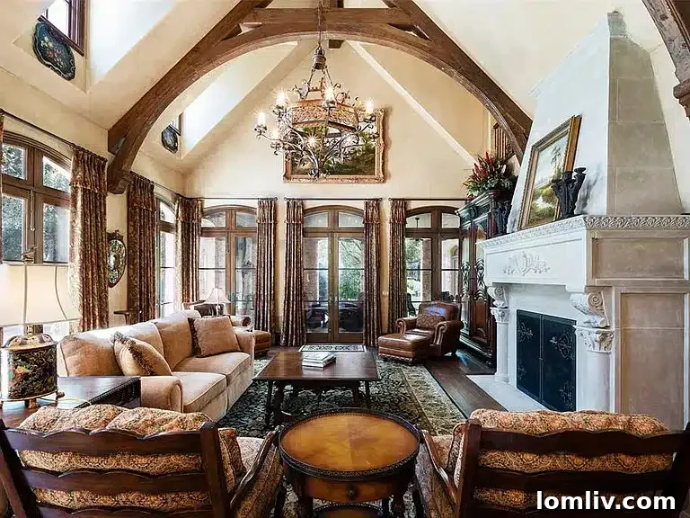 Luxurious bathroom with freestanding tub and elegant tile work at 5 Robledo Drive