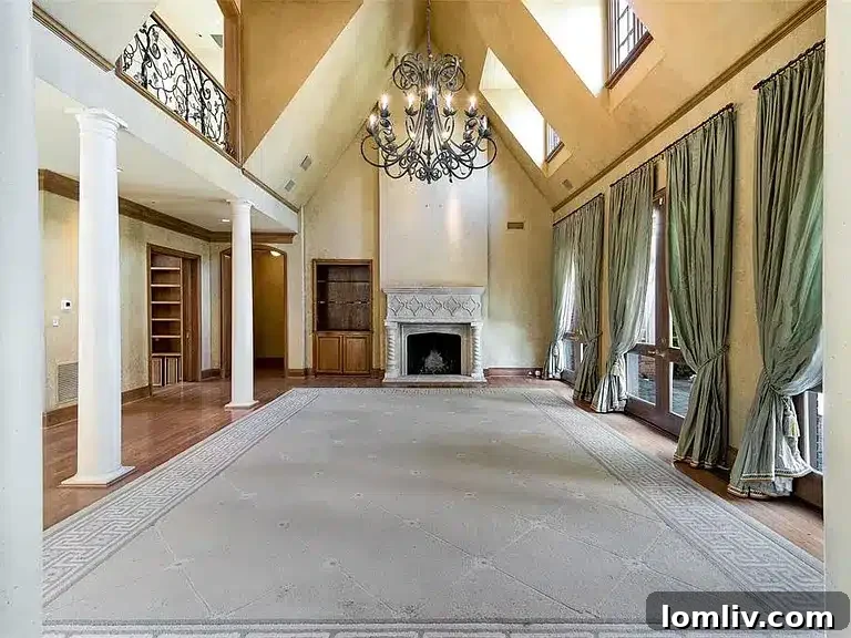 Lush backyard with pool and mature landscaping at 31 Robledo Drive