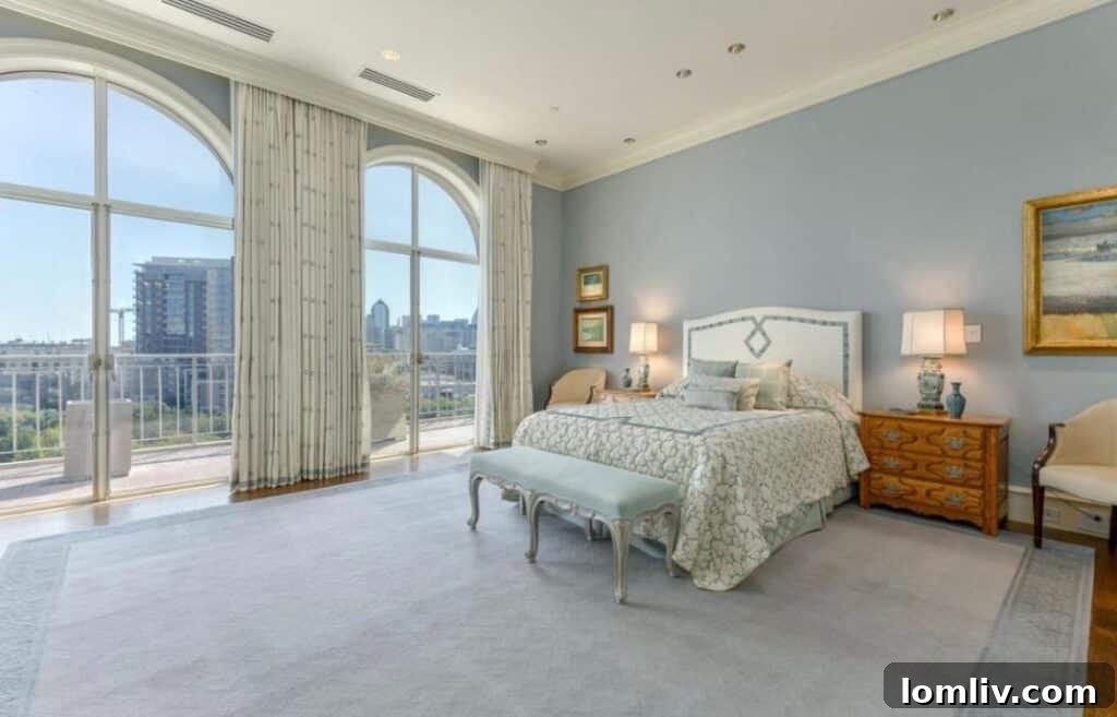 Elegant Master Bedroom Dallas